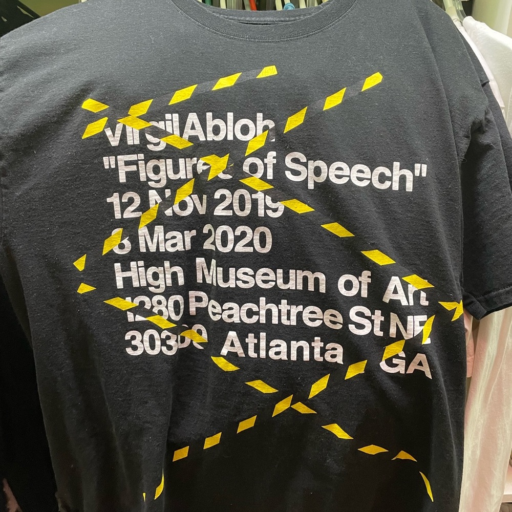 Off White x Champion FOS tee